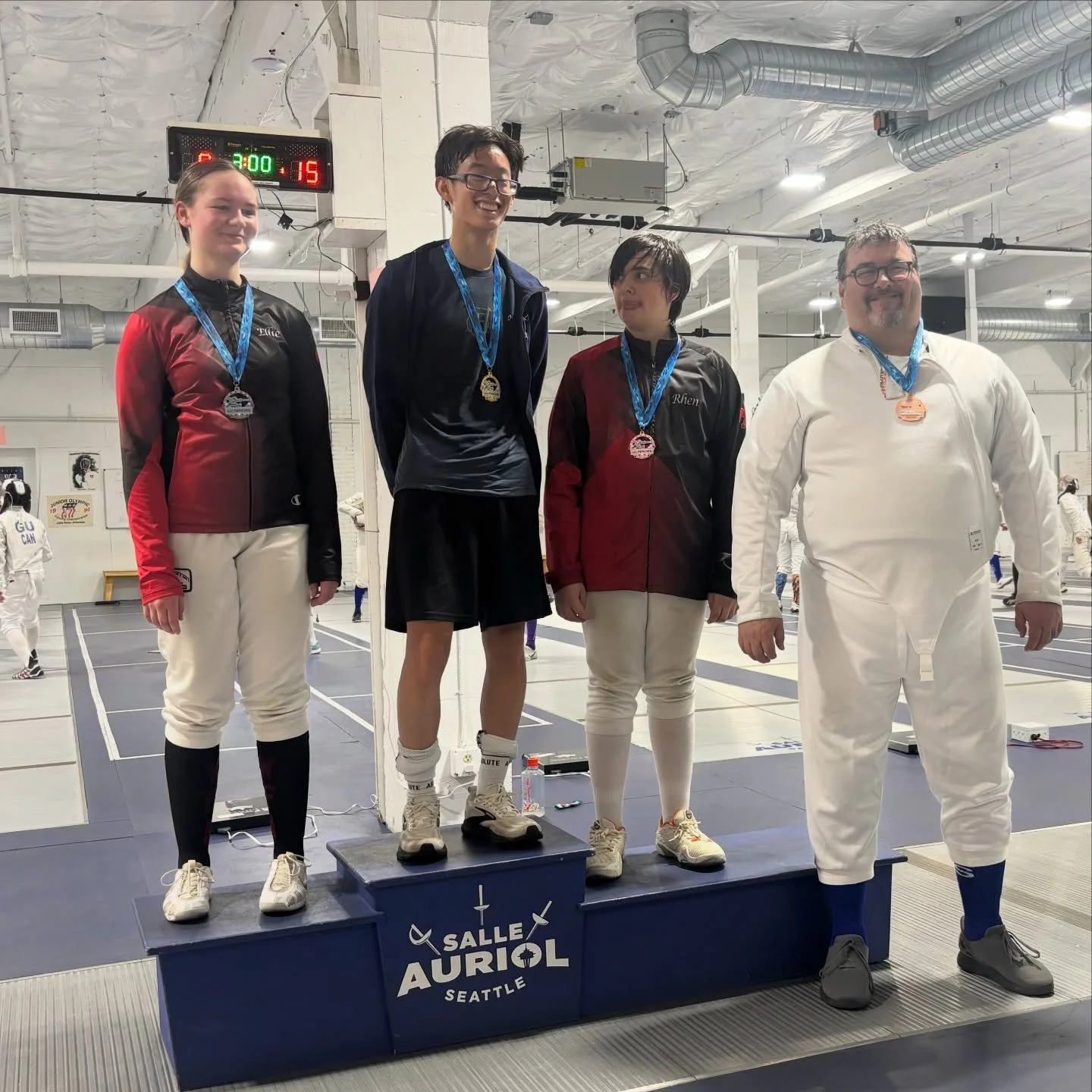 Congrats, Garrick, 1st place at Seattle!